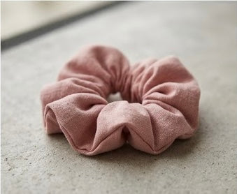 Sundariii Organic Cotton Scrunchies, Everyday Signature Pack, "Clean Girl Energy" - Set of 9, Handcrafted.